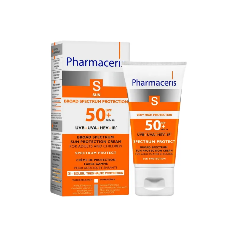 PHARMACERIS S HYDRO-LIPID PROTECTIVE FACE CREAM SPF 50