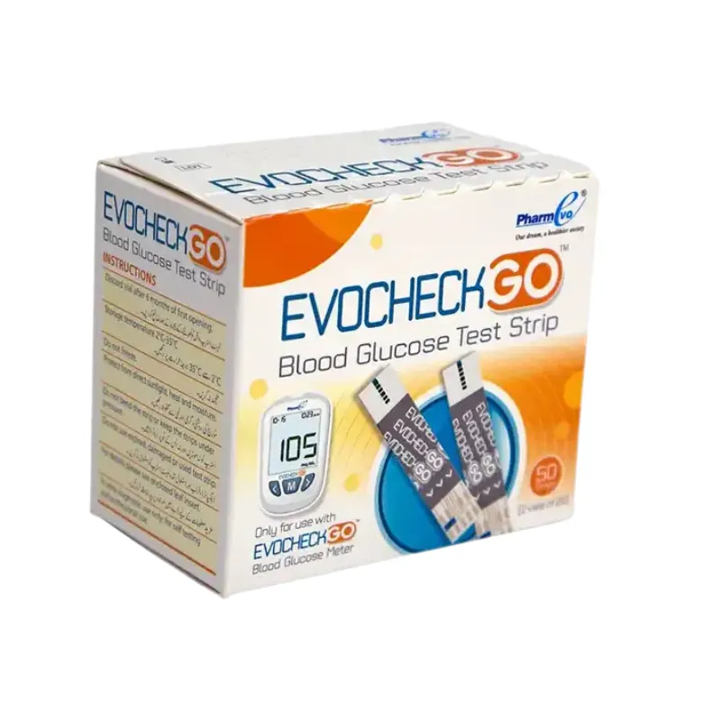 EvoCheck Go Blood Glucose Test Strips