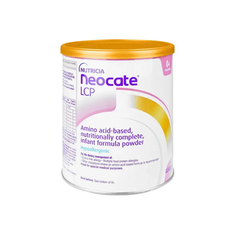 Nutricia Neocate Infant DHA/ARA, Baby Formula Powder, 0+ Months, 400g