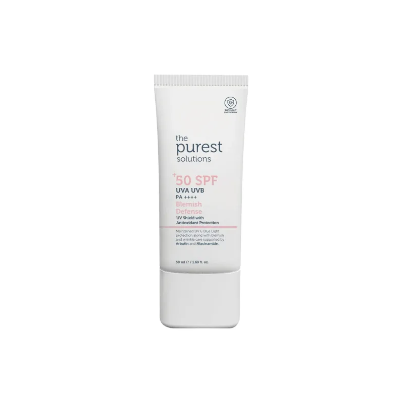 Purest Anti-Blemish Blemish Defense Tinted Sunscreen Cream SPF