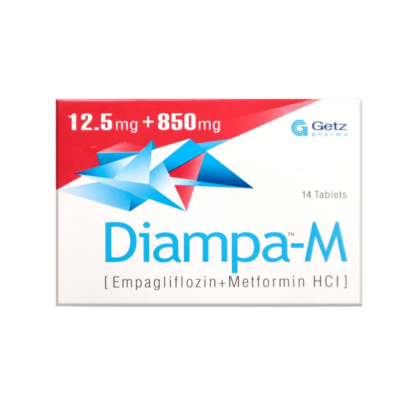 Diampa-M Tablet 12.5mg/850mg