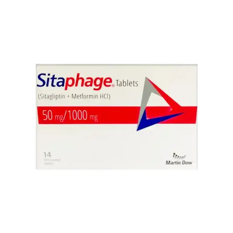 Sitaphage Tablets 50Mg/1000Mg