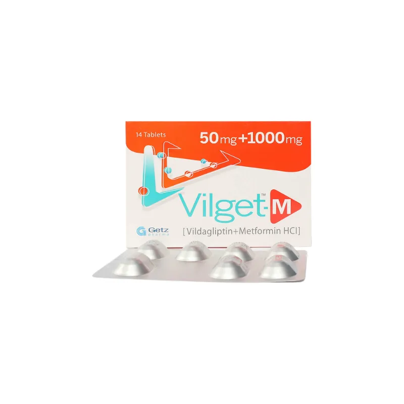 Vilget-M Tablets 50/1000mg