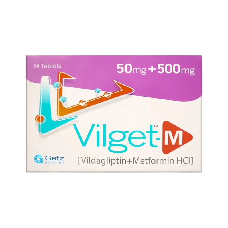 Vilget-M Tablets 50/ 500mg