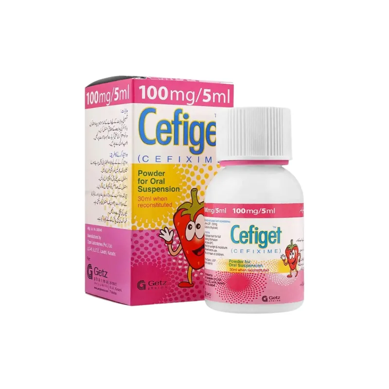 Cefiget Ds Suspension 200mg/5ml