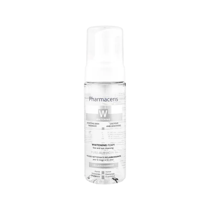 Pharmaceris Whitening Foam Cleanser Face & Eye Cleanser