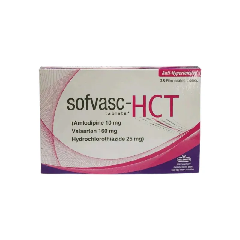 Sofvasc-HCT Tablet  10/160/25mg