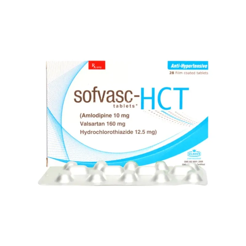 Sofvasc HCT Tablet 10/160/12.5 mg