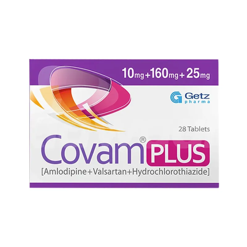 Covam Plus Tablets 10Mg+160Mg+25Mg