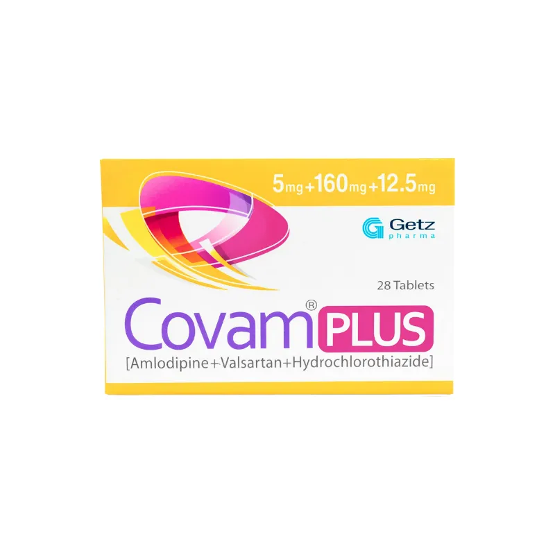 Covam Plus Tablets 5Mg+160Mg+12.5Mg