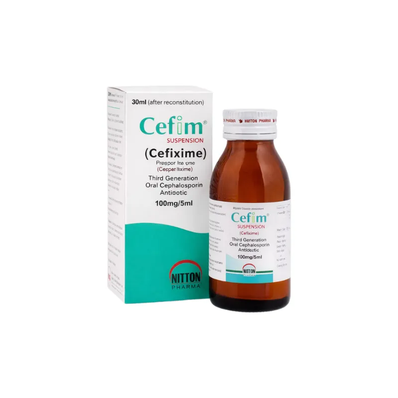 Cefim 30Ml Suspension 100Mg/5Ml