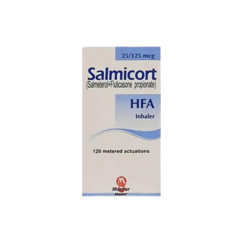 Salmicort Hfa Inhaler 25/125Mcg