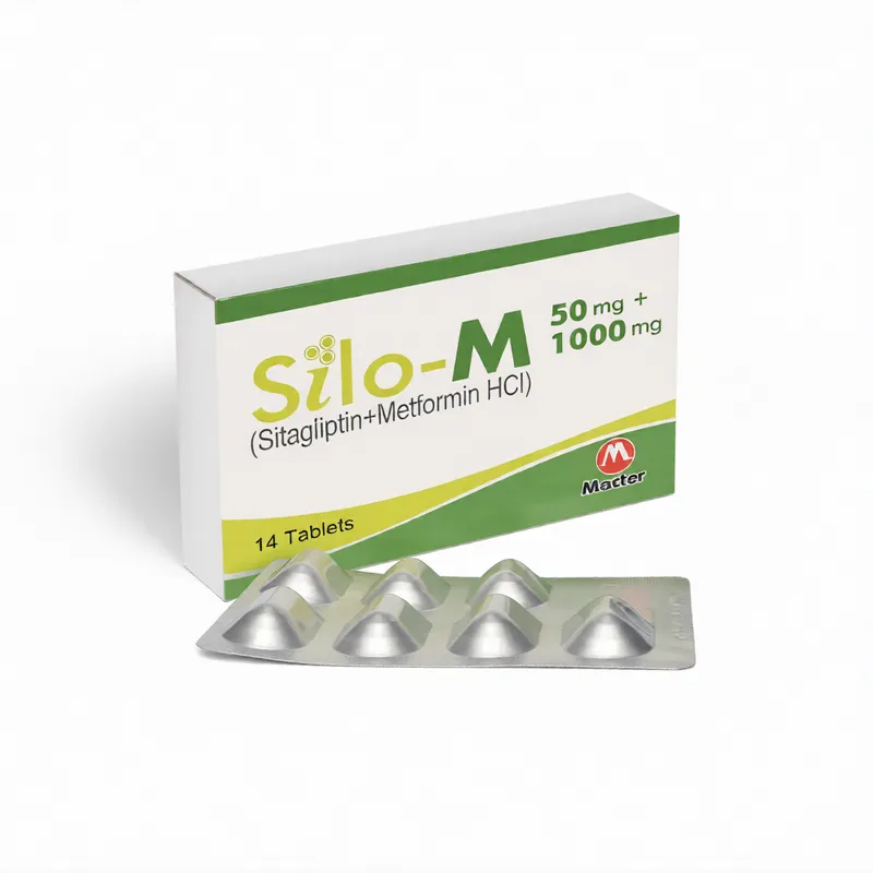 Silo-M Tablets 50+1000Mg