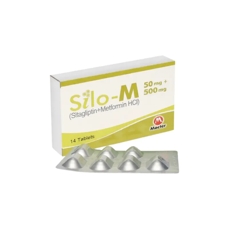 Silo-M Tablets 50+500Mg