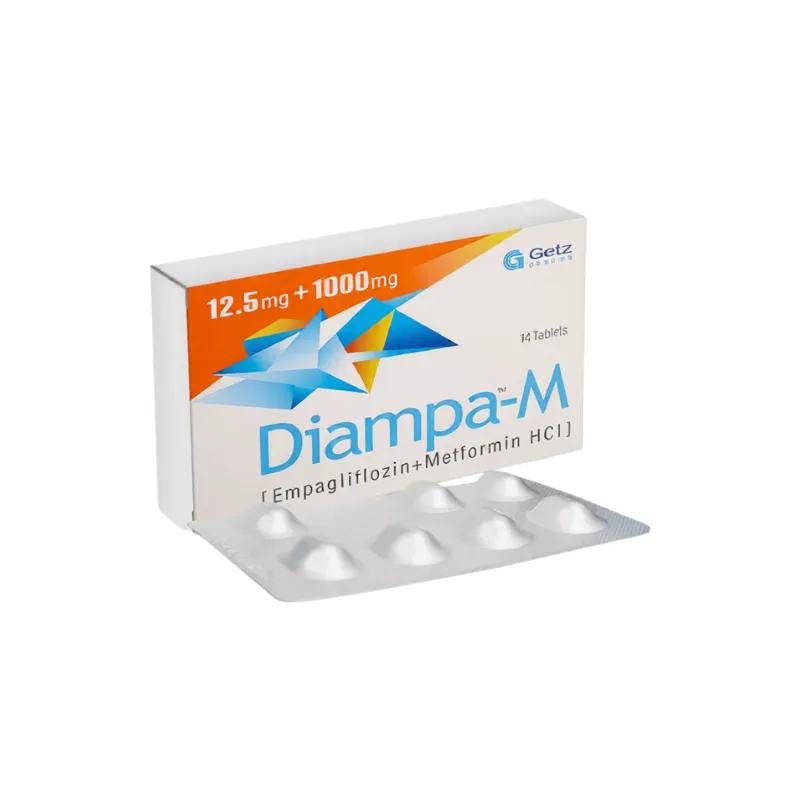 Diampa-M Xr Tablets 12.5/1000Mg