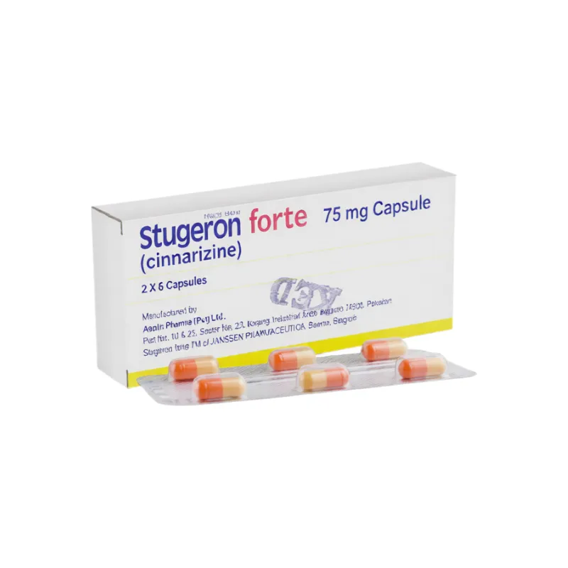 Stugeron Forte Capsules 75Mg