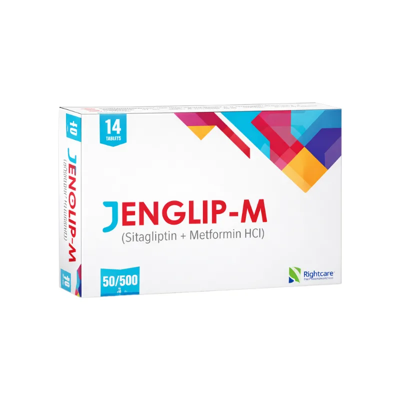 Jenglip-M Tablets 50/500Mg