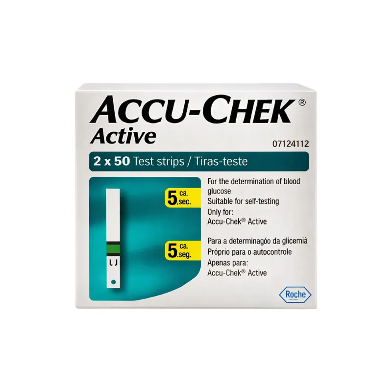 Accu-Chek Active (Blood Glucose) 100 Test Strips