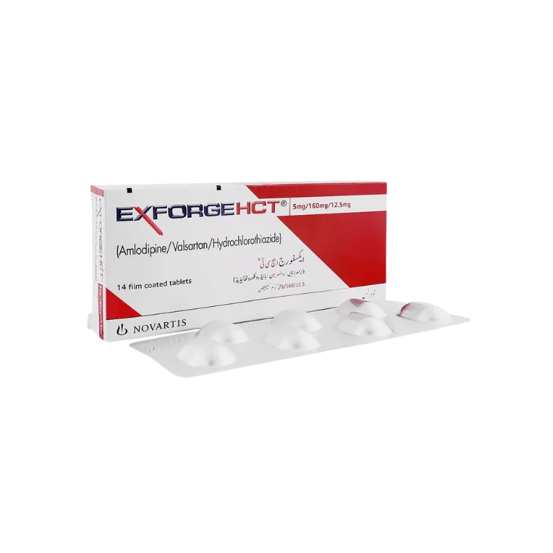 Exforge HCT Tablets 5/160/12.5mg