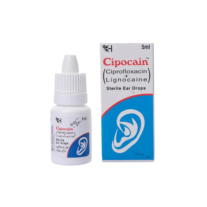 Cipocain 5ml Sterile Ear Drops