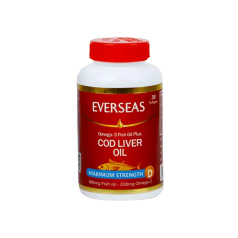 Everseas Omega-3 Maximum Strength Softgels