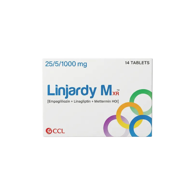 Linjardy M XR Tablet 25/5/1000 mg