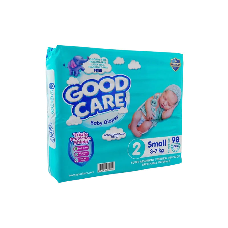 Good Care Baby Diaper No. 2 Small, 3-6 KG