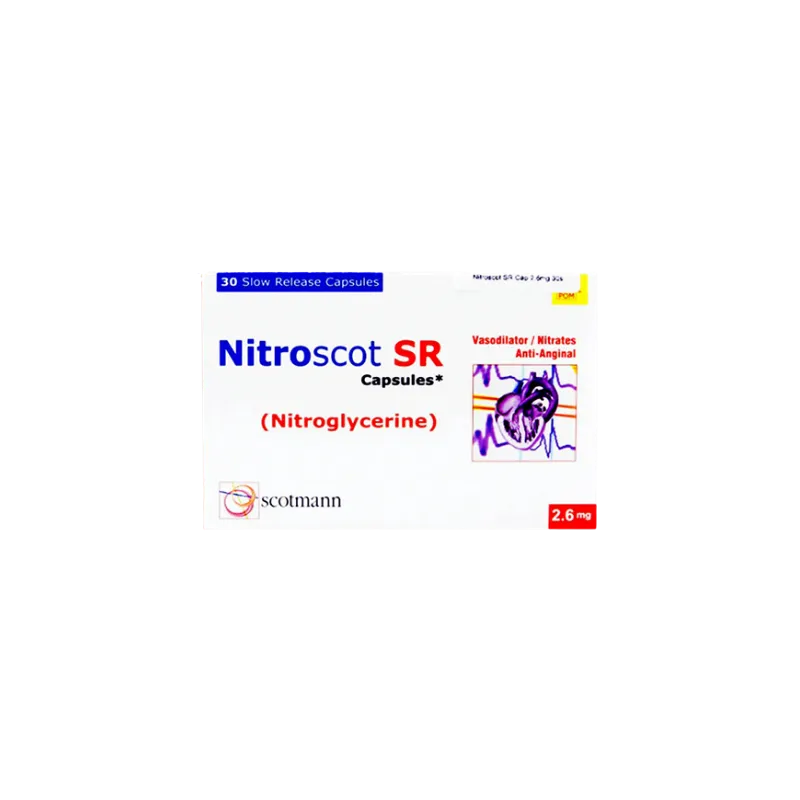 Nitroscot Sr Tablets 2.6mg