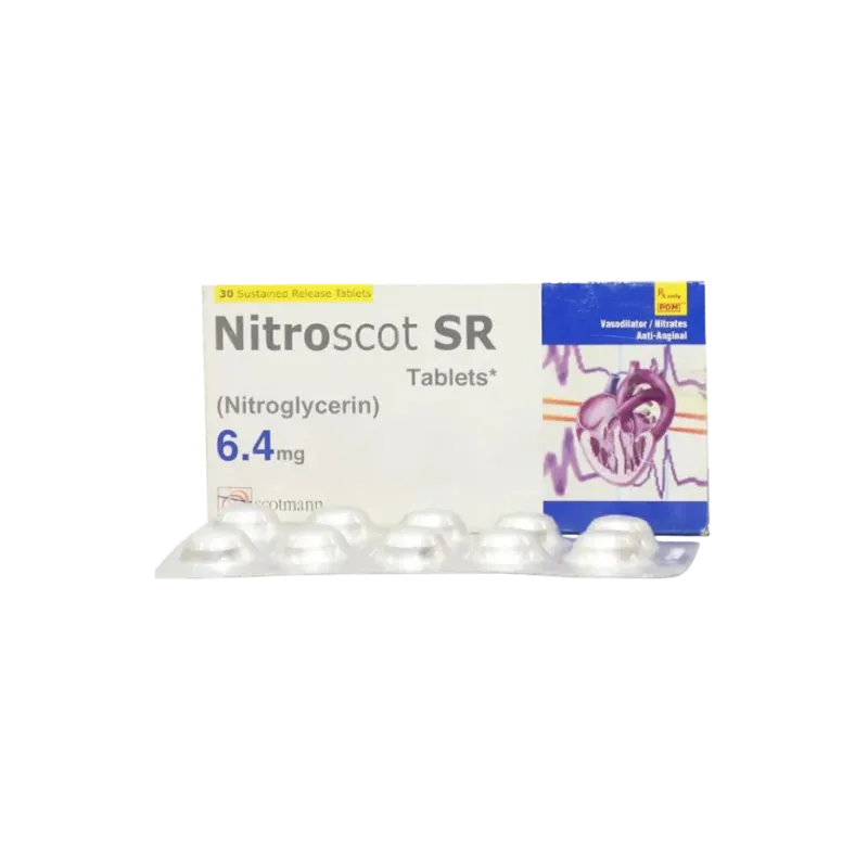 Nitroscot SR Capsules 6.4mg