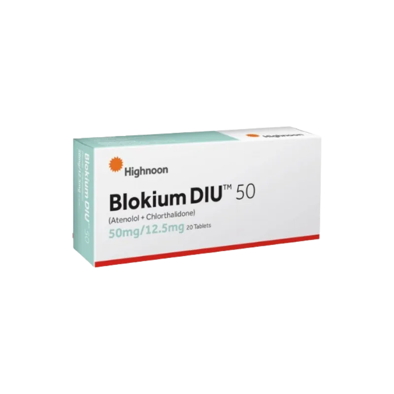 Blokium DIU Tablets 50mg/12.5mg
