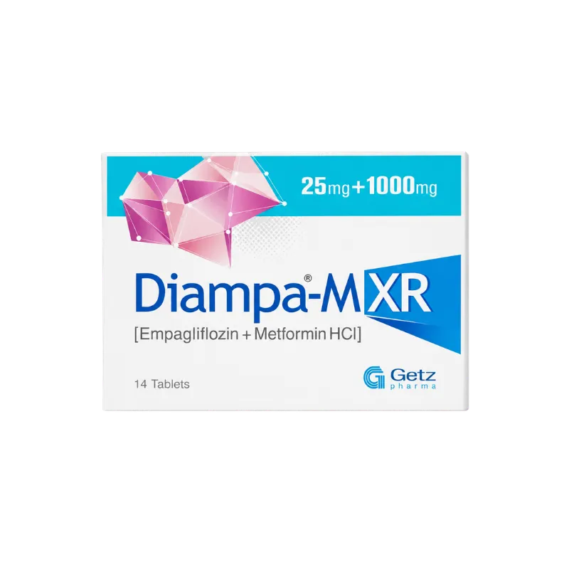 Diampa-M Xr Tablets 25/1000Mg