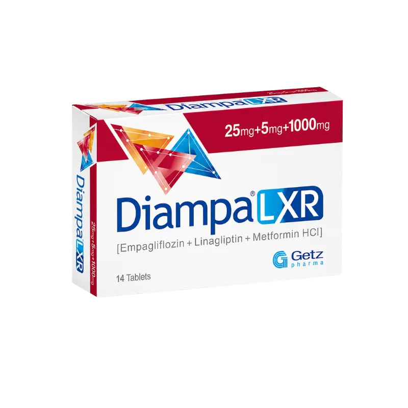 Diampa L XR Tablet 25mg+5mg+1000mg