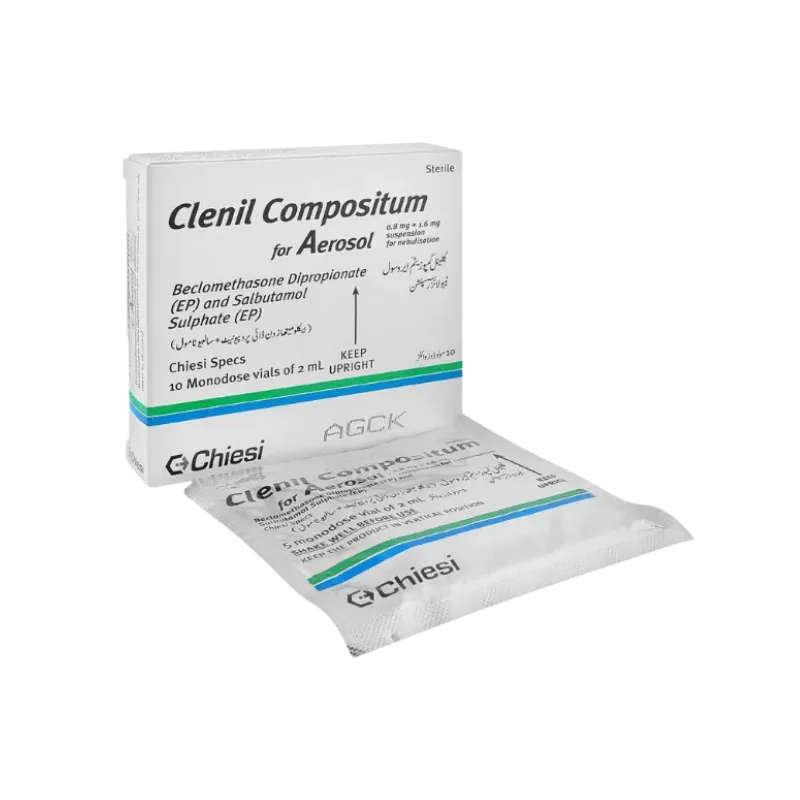 Clenil Compositum  Areosol Ampoule 0.8mg/1.6mg