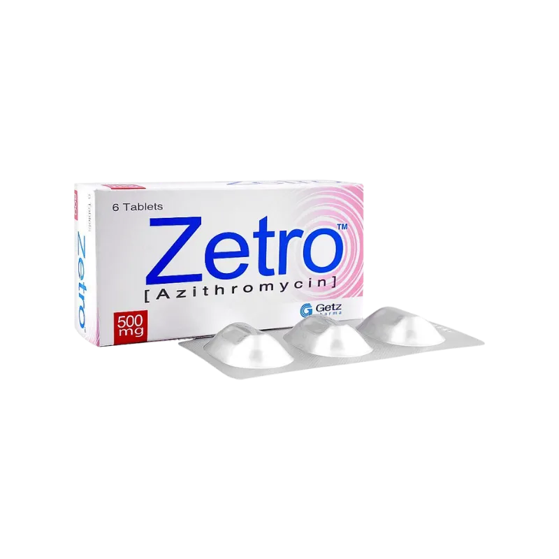 Zetro Tablets 500mg
