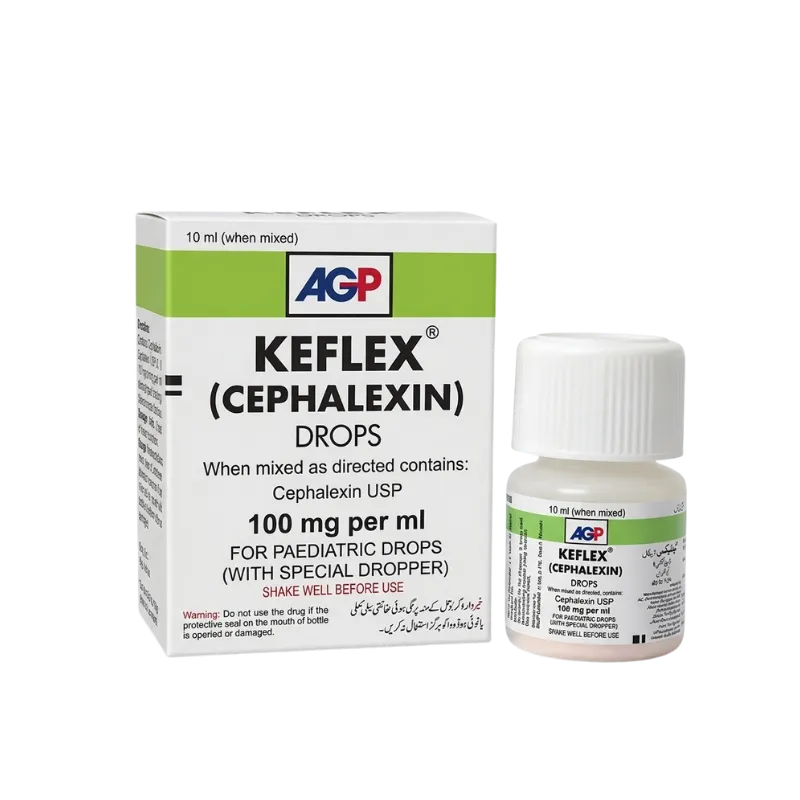 Keflex 100mg/ml Paediatric Drops 10ml