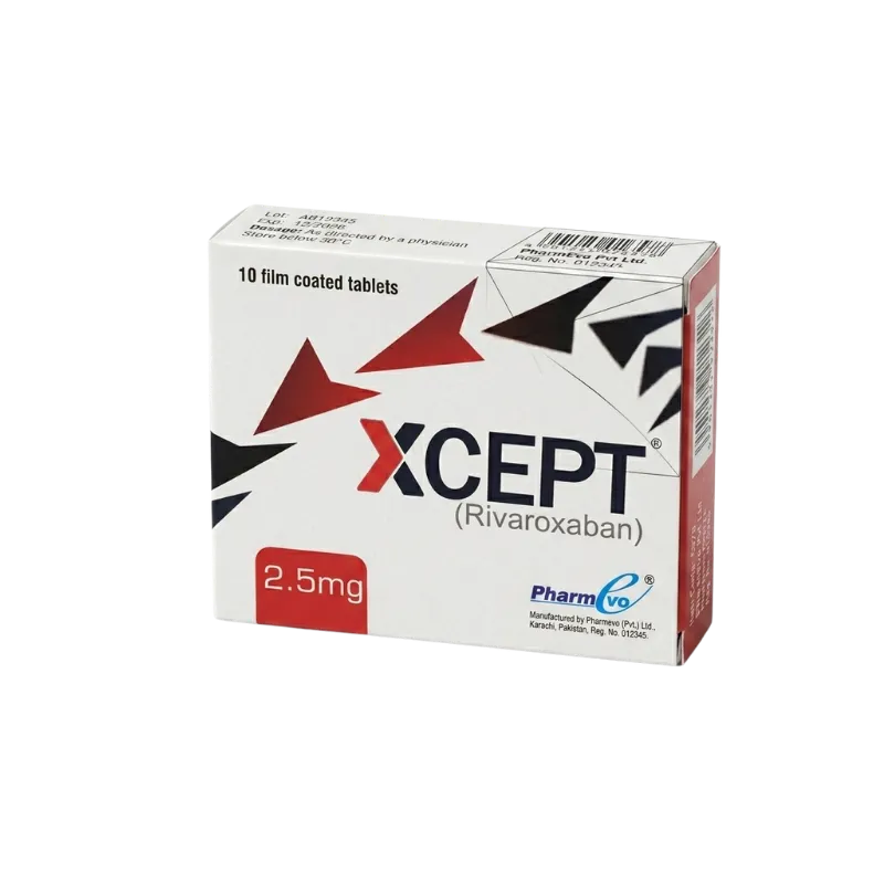 Xcept Tablets 2.5Mg