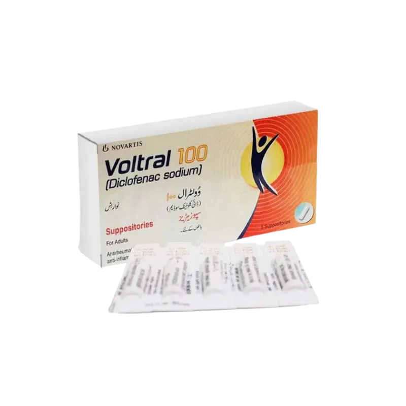 Voltral 100mg suppositories