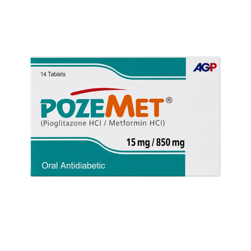 Poze Met Tablets 15mg/850mg