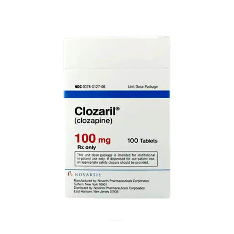 Clozaril Tablets 100mg