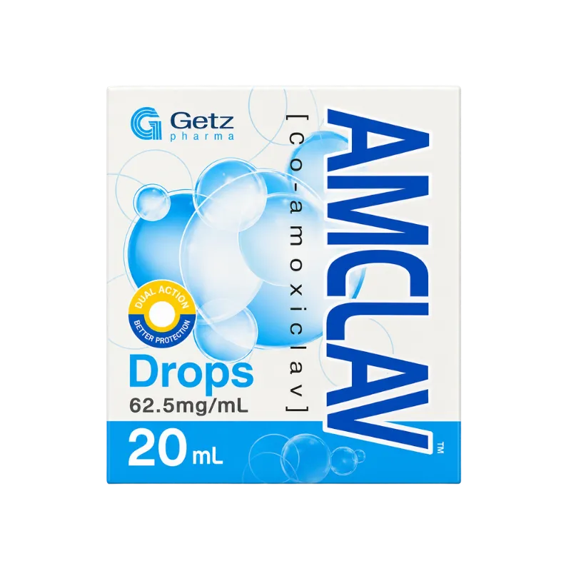 AMCLAV DROPS 62.5MG/ML