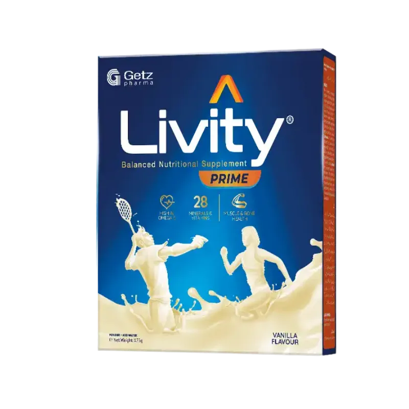 Livity Milk Powder Vanilla Soft Pack 175g