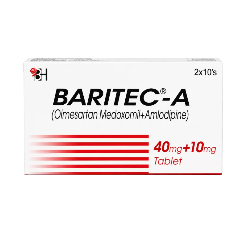 Baritec-A 40mg + 10mg Tablet