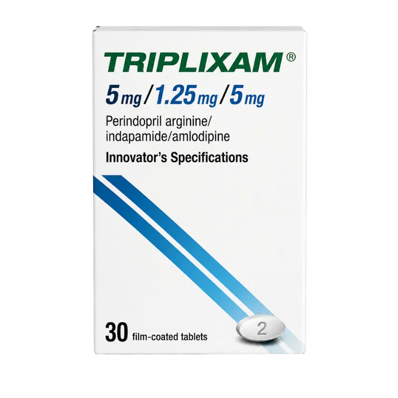 Triplixam Tablets 5mg/1.25mg/5mg