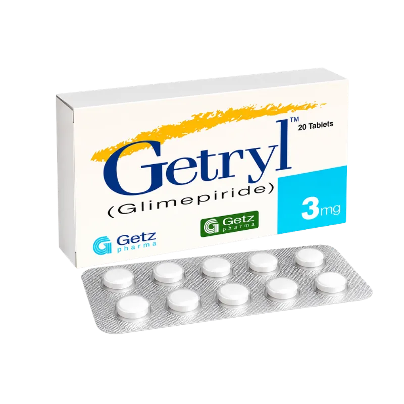 Getryl Tablets 3mg