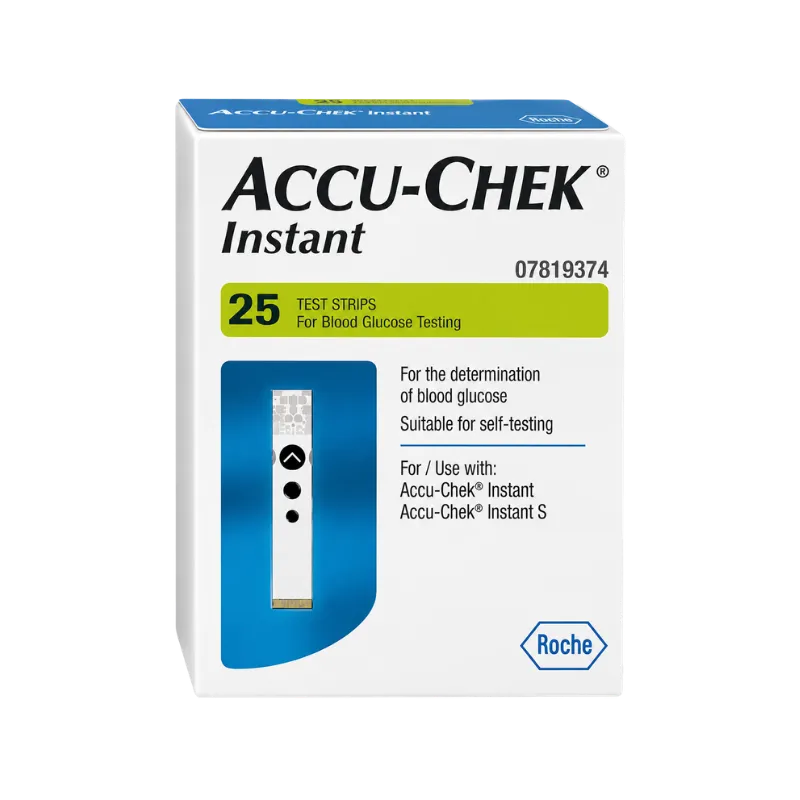 Accu-Chek Instant Blood Glucose Strips 25
