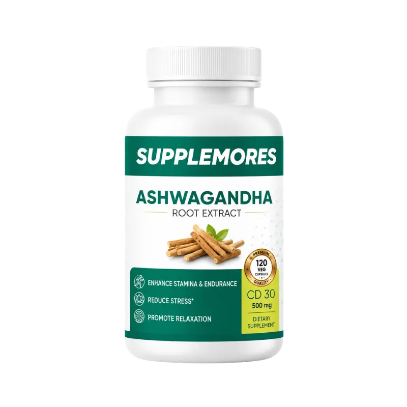 Supplemores Ashwagandha Root Extract 750mg