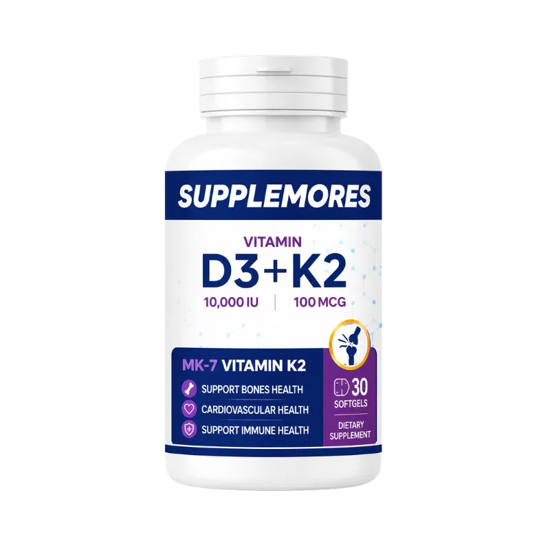 Supplemores Vitamin D3 + K2