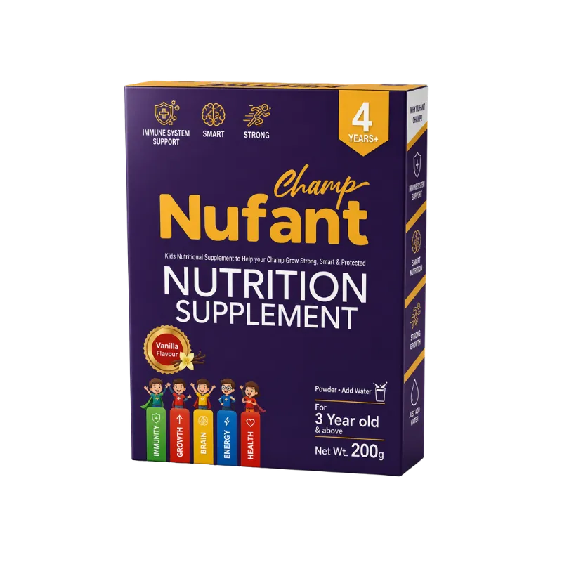 Nufant Champ Nutritional Supplement Milk 200gm