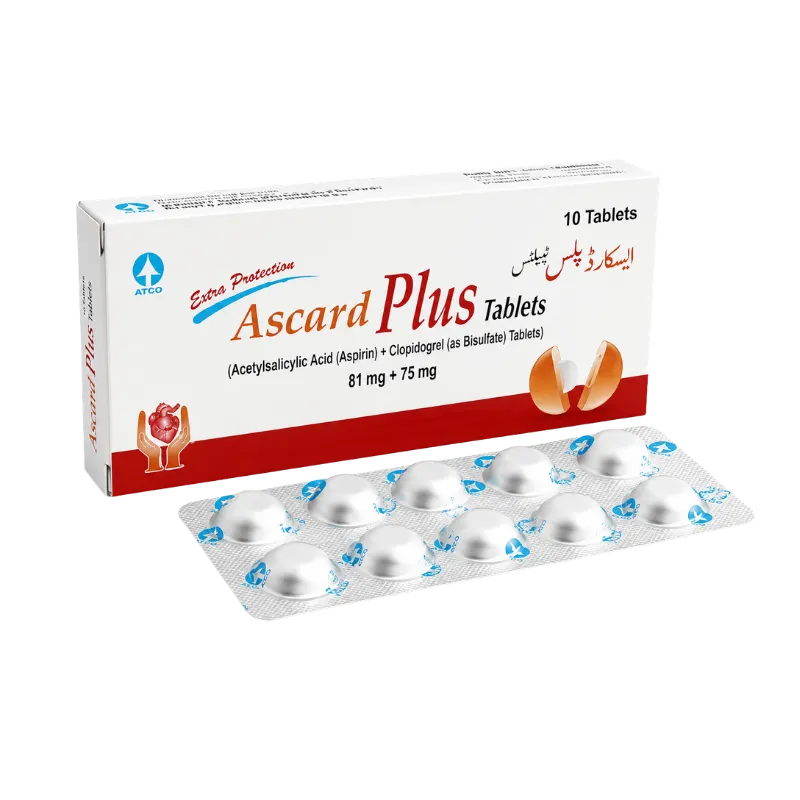 Ascard Plus Tablets 75/81Mg