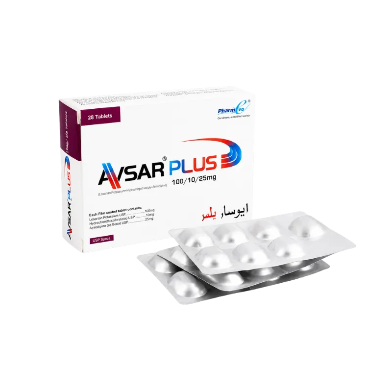 Avsar Plus Tablets 160/10Mg/25Mg